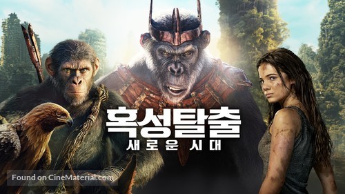 Kingdom of the Planet of the Apes - South Korean Movie Poster