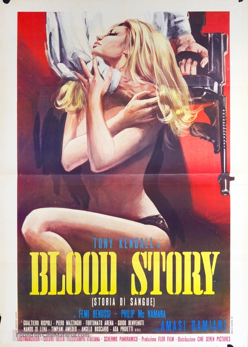 Blood Story - Italian Movie Poster