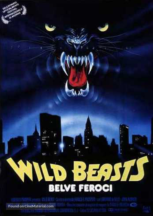 Wild beasts - Belve feroci - Italian Movie Cover