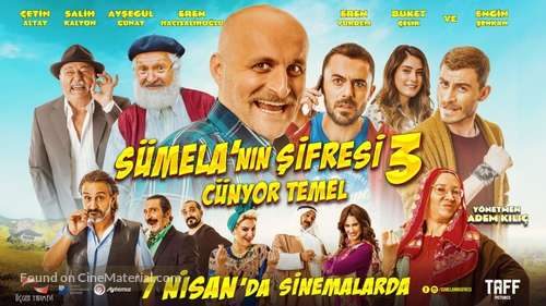 S&uuml;mela&#039;nin Sifresi 3: C&uuml;nyor Temel - Turkish Movie Poster