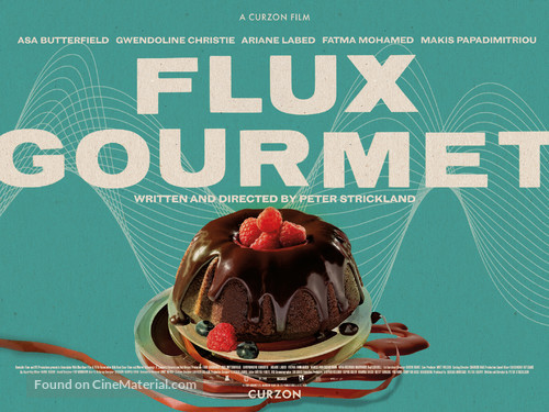 Flux Gourmet - British Movie Poster