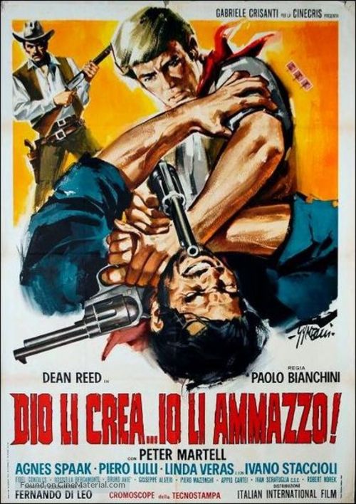 Dio li crea... Io li ammazzo! - Italian Movie Poster