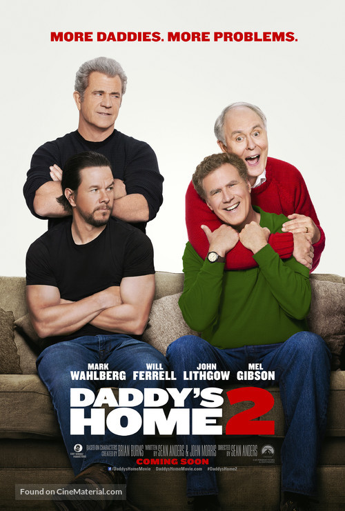 Daddy&#039;s Home 2 - British Movie Poster