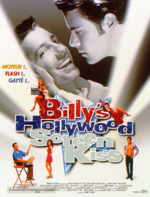 Billy&#039;s Hollywood Screen Kiss - French Movie Poster