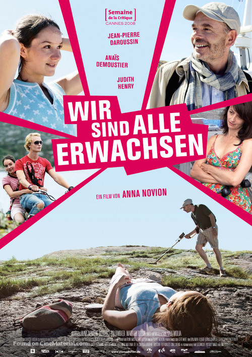 Les grandes personnes - German Movie Poster