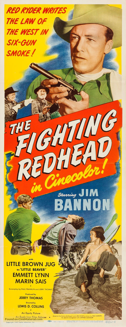 The Fighting Redhead - Movie Poster