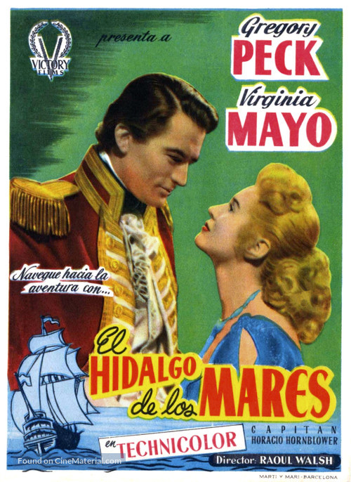 Captain Horatio Hornblower R.N. - Spanish Movie Poster