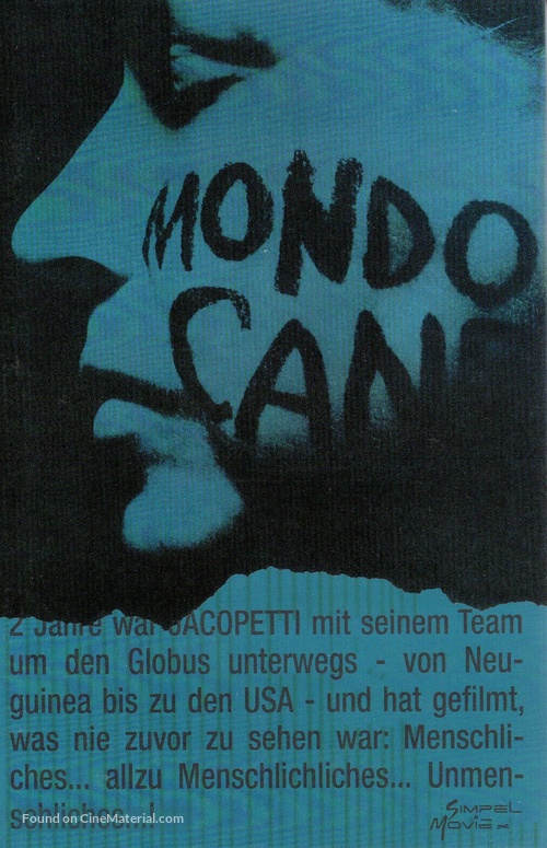 Mondo cane - German DVD movie cover