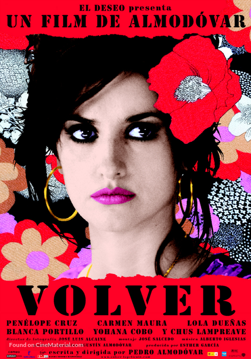 Volver - Spanish Movie Poster