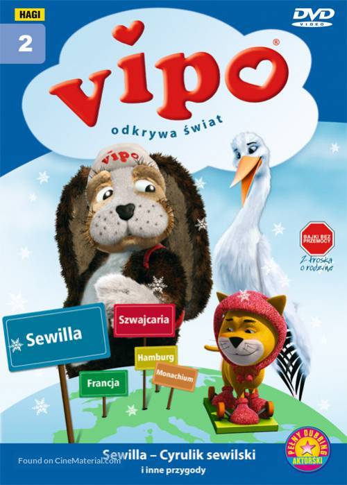 &quot;Vipo: Adventures of the Flying Dog&quot; - Polish DVD movie cover