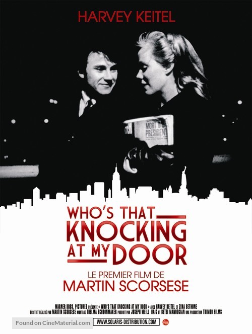 Who&#039;s That Knocking at My Door - French Re-release movie poster