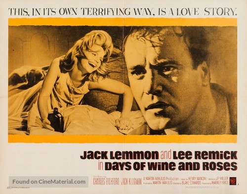 Days of Wine and Roses - Movie Poster