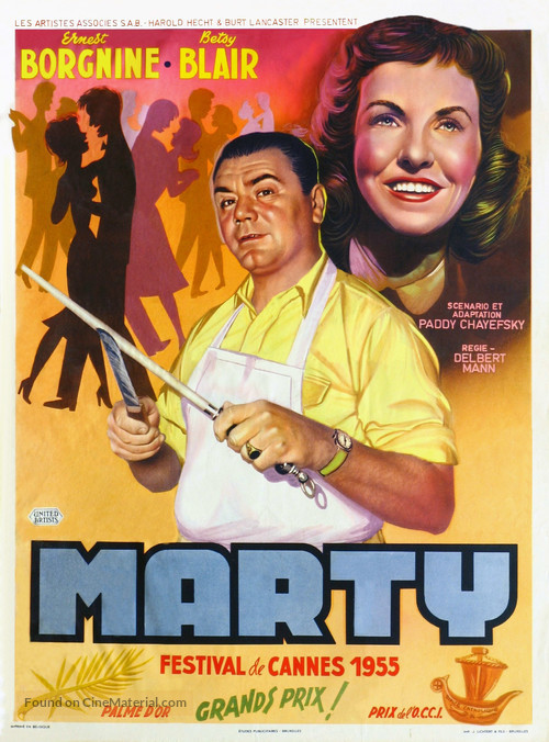 Marty - Belgian Movie Poster