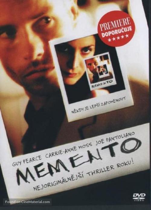 Memento - Czech Movie Cover