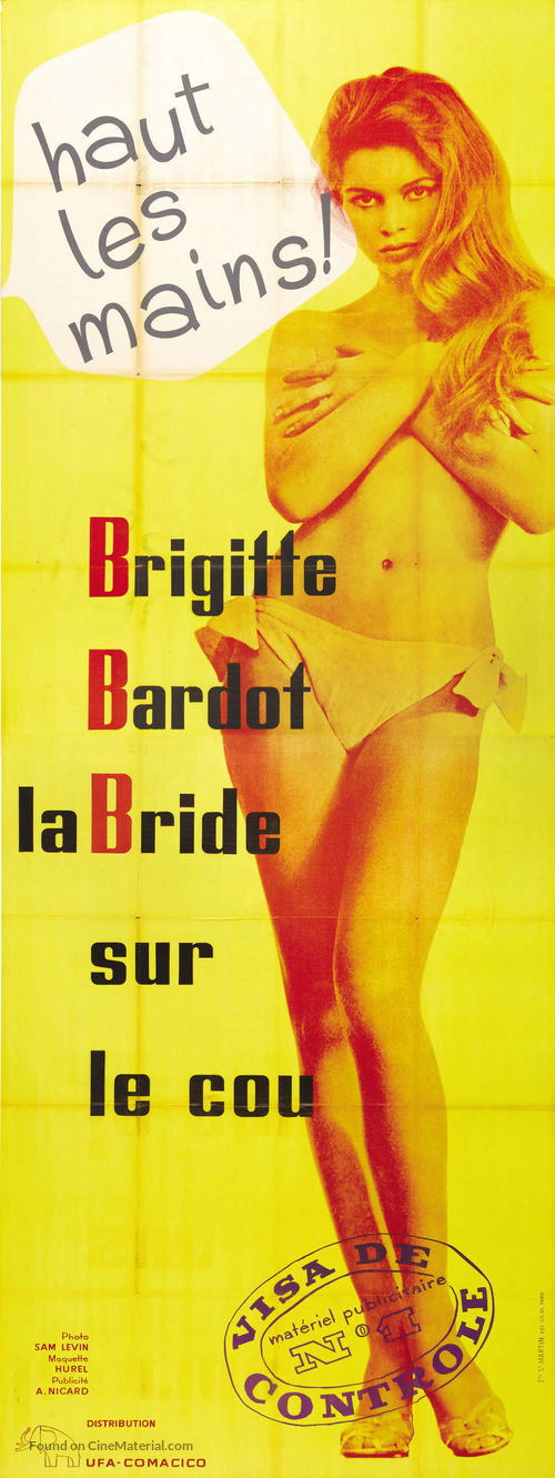 La bride sur le cou - French Theatrical movie poster