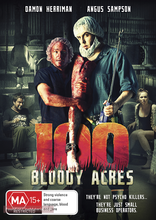 100 Bloody Acres - Australian DVD movie cover