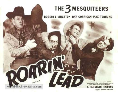 Roarin&#039; Lead - Re-release movie poster