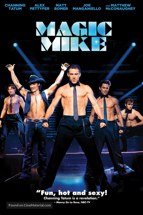 Magic Mike - DVD movie cover
