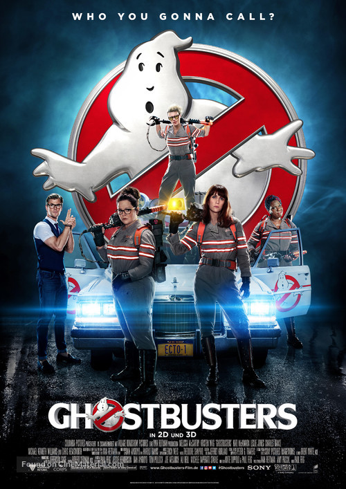 Ghostbusters - German Movie Poster