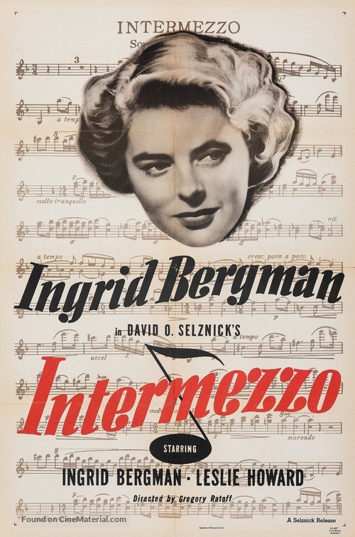 Intermezzo: A Love Story - Re-release movie poster
