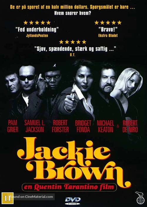 Jackie Brown - Danish DVD movie cover