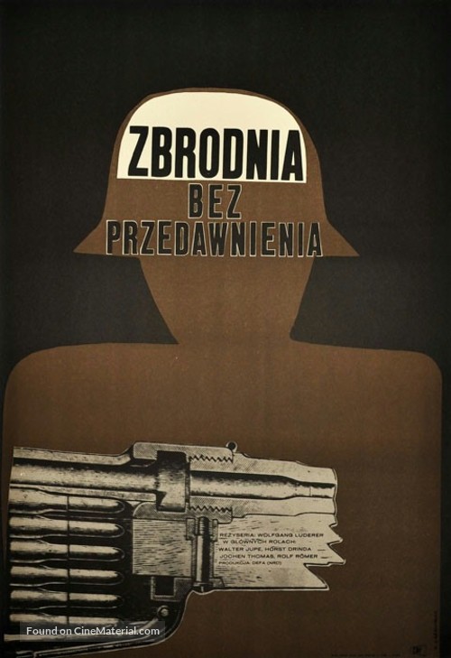 Der Mord, der nie verj&auml;hrt - Polish Movie Poster