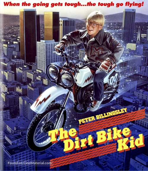 The Dirt Bike Kid - Blu-Ray movie cover
