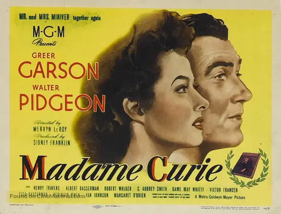 Madame Curie - Movie Poster