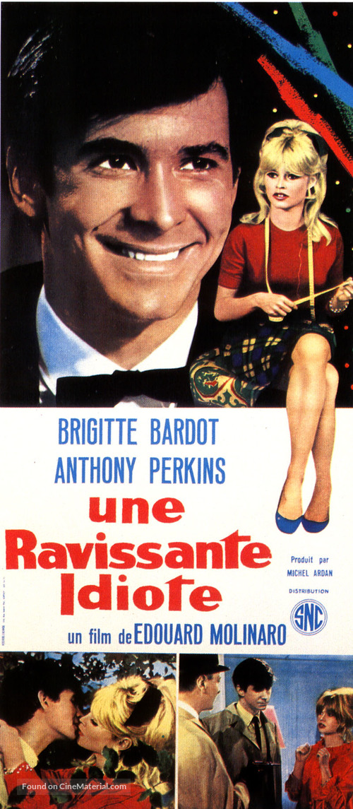 Une ravissante idiote - French Movie Poster