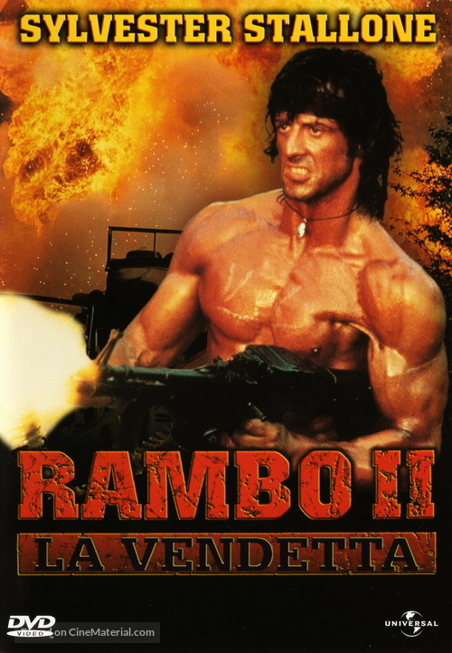 Rambo: First Blood Part II - Italian Movie Cover