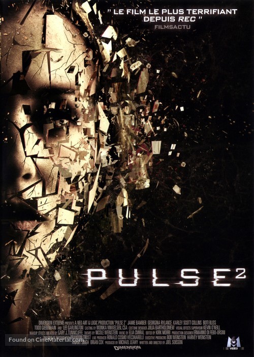 Pulse 2: Afterlife - French DVD movie cover