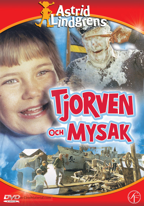 Tjorven och Mysak - Swedish DVD movie cover