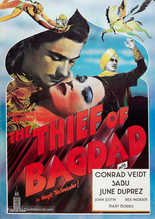 The Thief of Bagdad - British Movie Poster