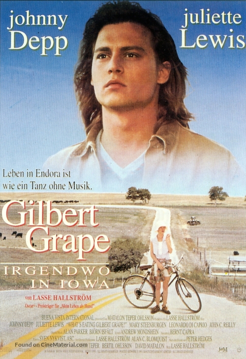 What&#039;s Eating Gilbert Grape - German Movie Poster
