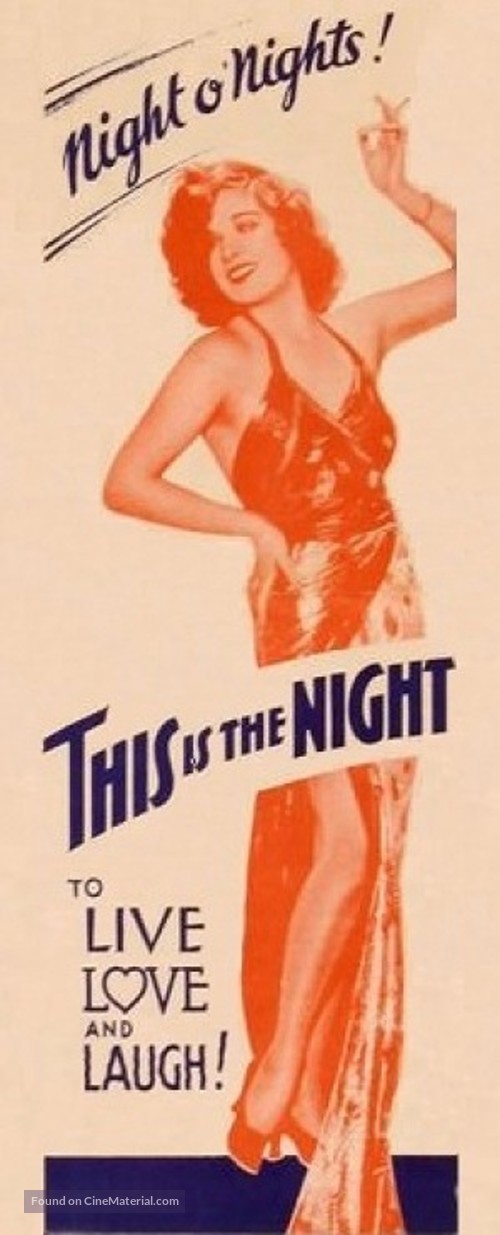 This Is the Night - Movie Poster