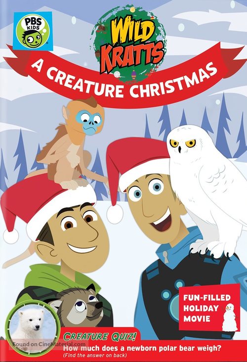 Wild Kratts: A Creature Christmas - DVD movie cover