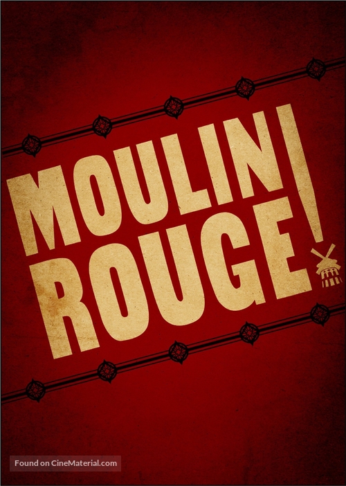 Moulin Rouge - DVD movie cover