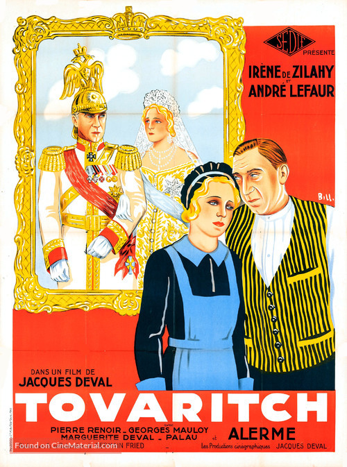 Tovaritch - French Movie Poster