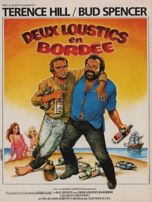 Il corsaro nero - French Movie Poster