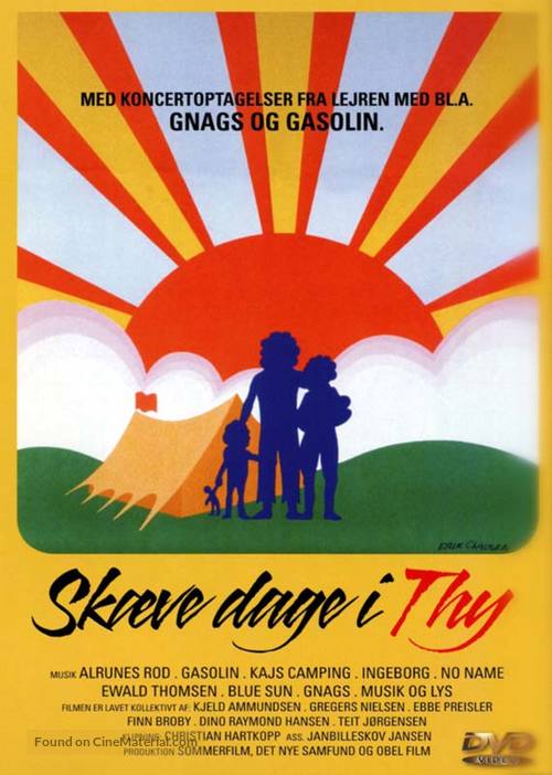 Sk&aelig;ve dage i Thy - Danish DVD movie cover