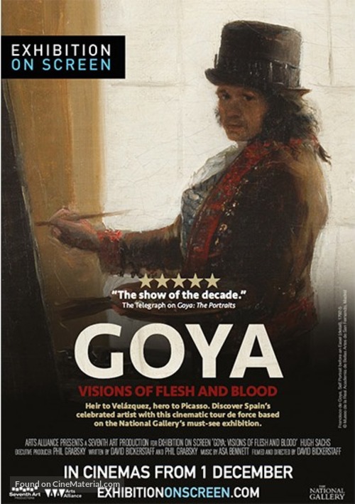 Goya: Visions of Flesh and Blood - British Movie Poster