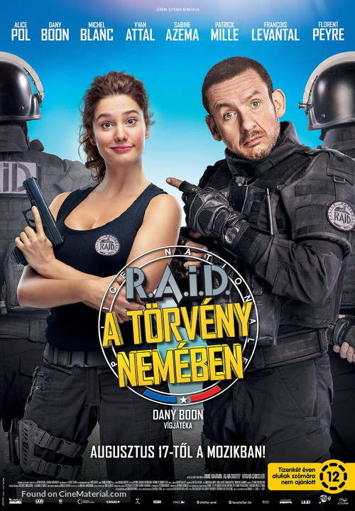 Raid dingue - Hungarian Movie Poster