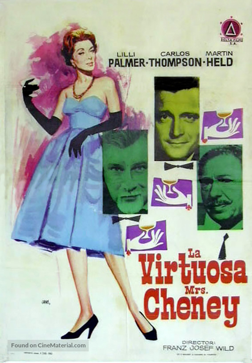 Frau Cheneys Ende - Spanish Movie Poster