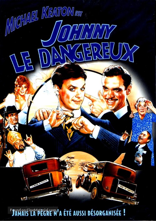 Johnny Dangerously (1984) French dvd movie cover
