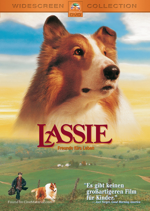 Lassie - German DVD movie cover