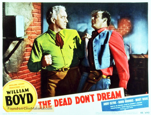 The Dead Don&#039;t Dream - poster