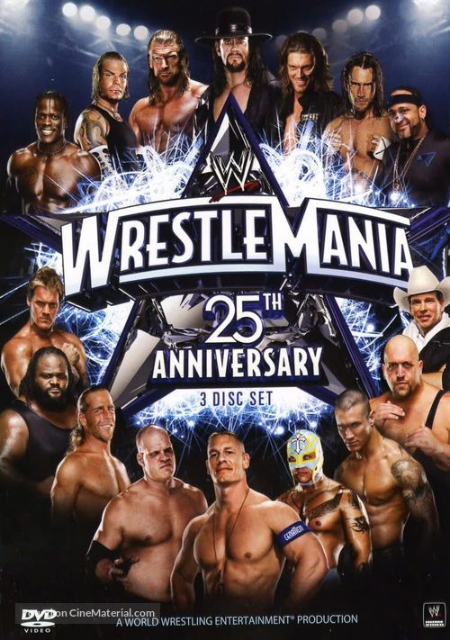 The 25th Anniversary of WrestleMania - Movie Cover