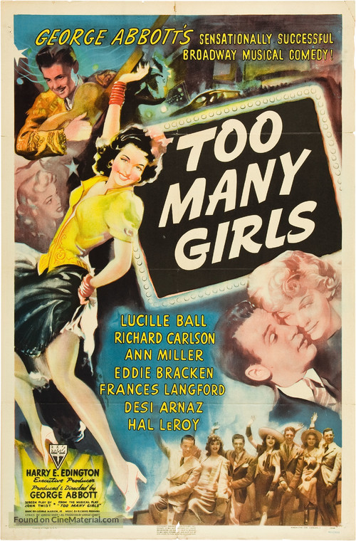 Too Many Girls - Movie Poster