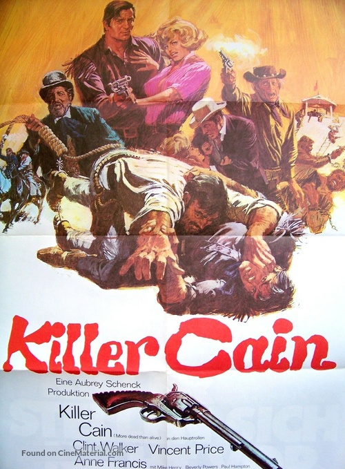 More Dead Than Alive - German Movie Poster