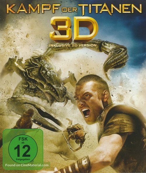 Clash of the Titans - German Blu-Ray movie cover